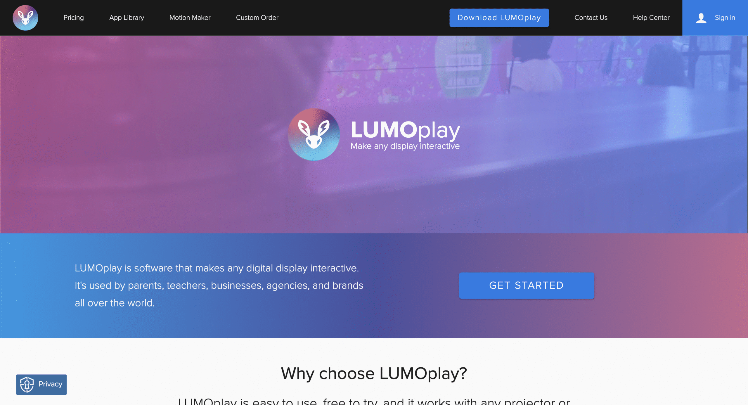 LUMOplay Gallery Image 1